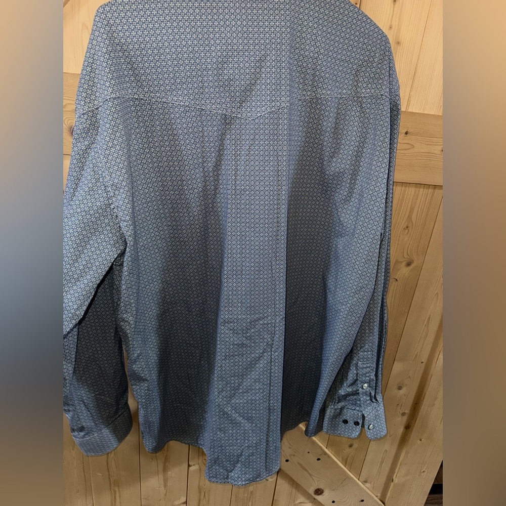 Roper Men's Patterned Button Down Shirt - image 3